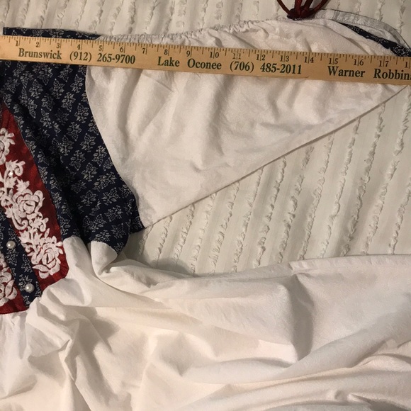 Rama’s mixed print tunic - Picture 10 of 13